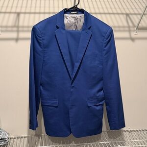 Express Men's Royal Blue Sport Coat and Pants